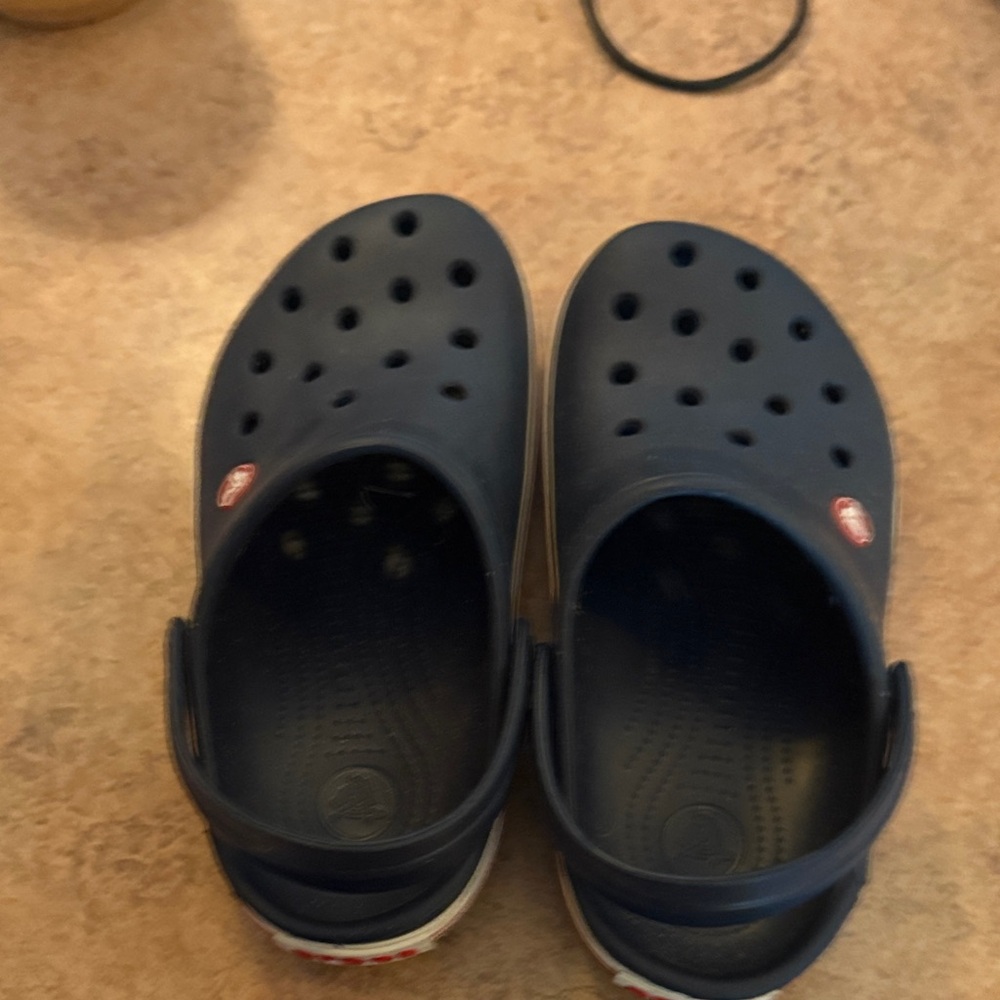 CROCS Kids Navy Water Shoes
